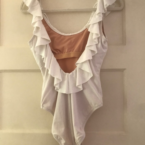 J. Crew ruffle swimsuit 4 - Picture 4 of 10
